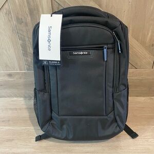 Samsonite Classic 2 Everyday Backpack, Black, - 141273-1041 New With Tags